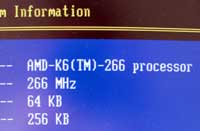 AMD K6 266MHz}V