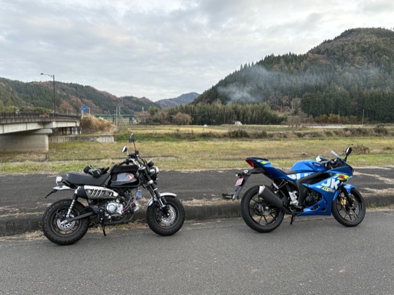 モンキー125に試乗